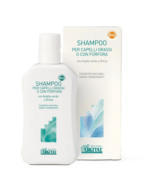 Argital Szampon przeciwłupieżowy z pokrzywą i żelem z zielonej glinki 250 ml