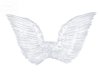 Skrzydła anioła białe 70x50cm