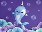 Narwal, Delfin-party, Podwodny świat