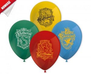 Balony Harry Potter Hogwarts Houses - 1szt