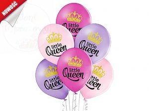 Balony pastelowe Little Queen