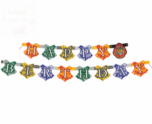 Banner Happy Birthday - Harry Potter 1,82m