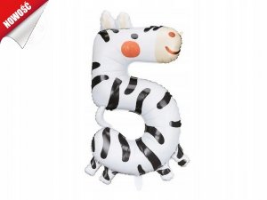 Balon foliowy 5 Zebra