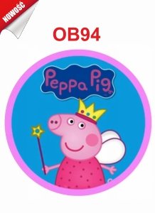   Opłatek na tort  PEPPA