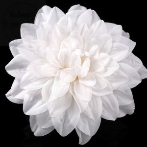 Kwiat Sztuczny Dalia biała 1 szt