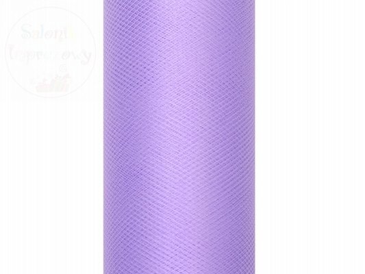 Tiul gładki fioletowy 0,3 x9m 1szt