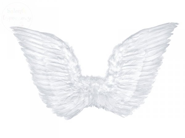 Skrzydła anioła białe 70x50cm