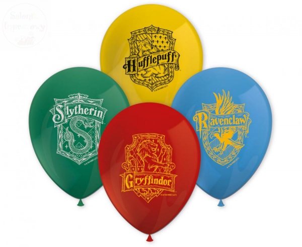 Balony Harry Potter Hogwarts Houses - 1szt