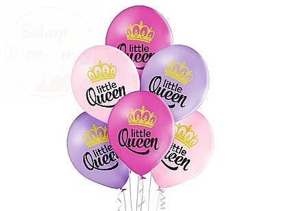 Balony pastelowe Little Queen