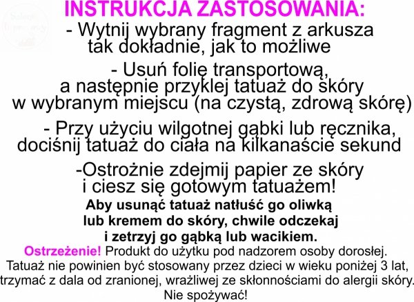  Tatuaże zmywalne dla dzieci LOL