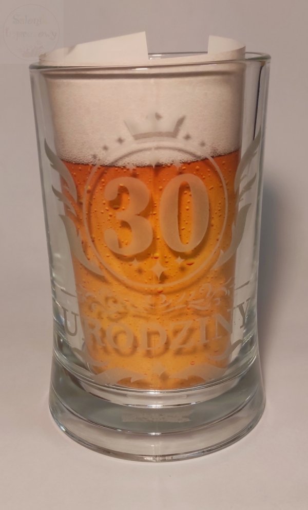 Kufel z grawerem - 30 urodziny