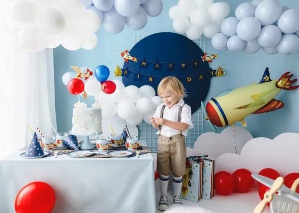 Balon foliowy Samolot 91 x 39 cm
