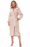 Gruby szlafrok damski L&L 2322 angora