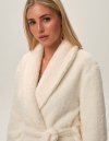Szlafrok damski kremowy Henderson Ladies 41953 Fune 