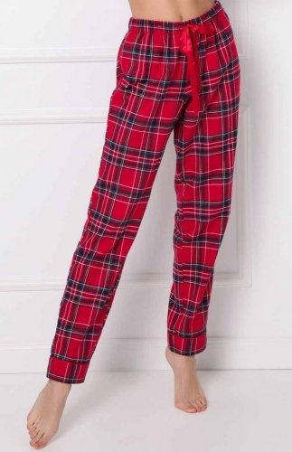 Spodnie piżamowe flanelowe damskie Aruelle Darla 