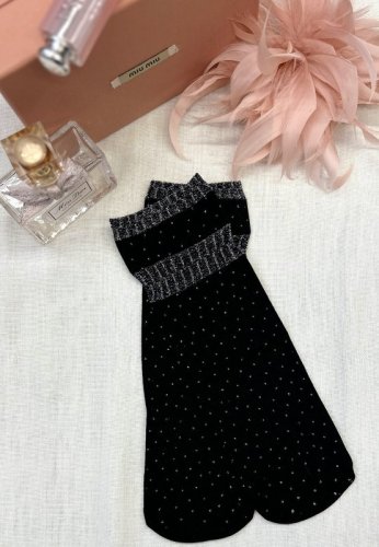 Skarpetki Magnetis Kropki Lurex 40 den