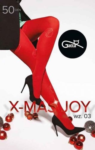 Rajstopy Gatta X-Mas Joy wz.03 50 den 2-4
