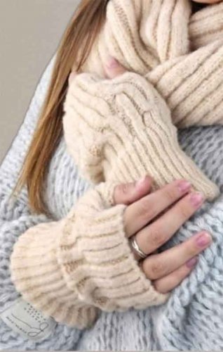 Zimowe rękawiczki mitenki Kamea Gizma