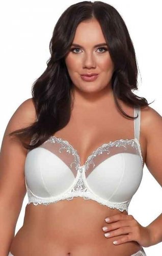Biustonosz semi soft kremowy Ava 1030