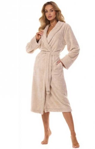 Gruby szlafrok damski L&L 2413 Camelia 4XL 