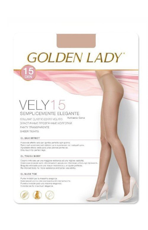 Rajstopy Golden Lady  Vely 15 den