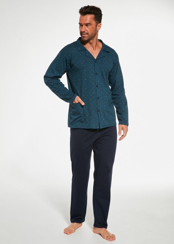 Piżamamęska rozpinana  Cornette 114/64 3XL-5XL  