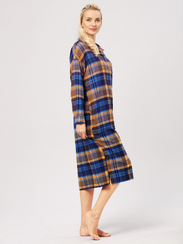 Key LND 482 długa koszula nocna flanelowa XXL