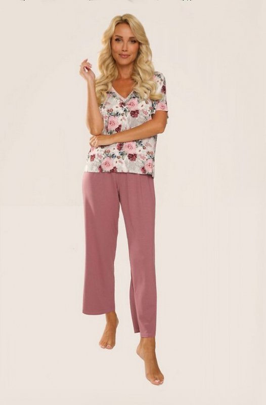 Piżama damska De Lafense 720 Finessa 3XL-4XL