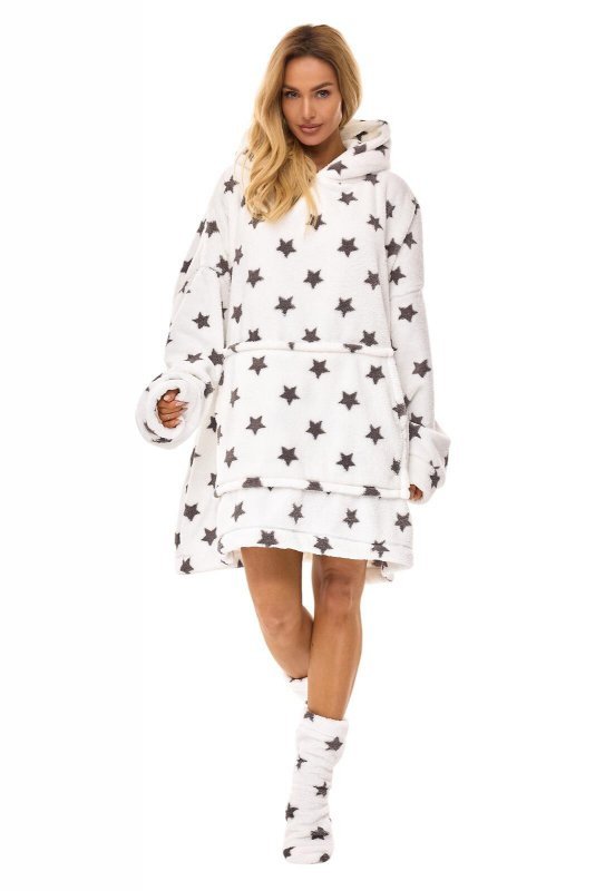 Ciepła obszerna bluza soft L&amp;L 2468 