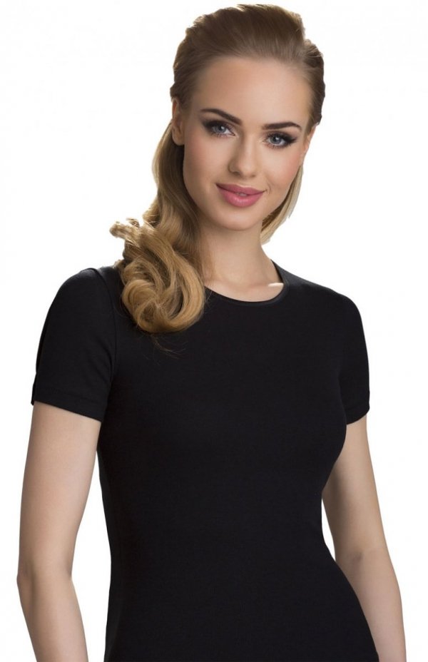 Koszulka z krótkim rękawem damska Eldar Natasza czarna