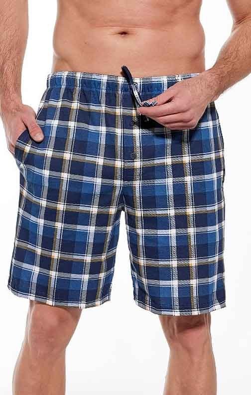 Krótkie spodenki męskie piżamowe Cornette