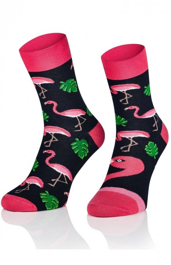 skarpetki męskie intenso flamingi
