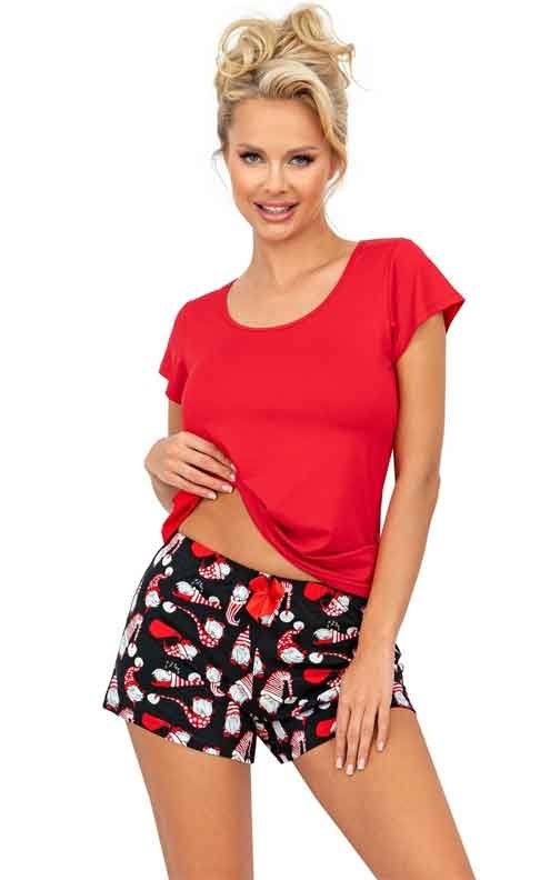 Świąteczna piżama damska Donna Santi 1/2