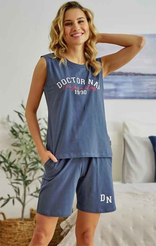 Piżama damska w stylu sportowym 5371 Doctor Nap
