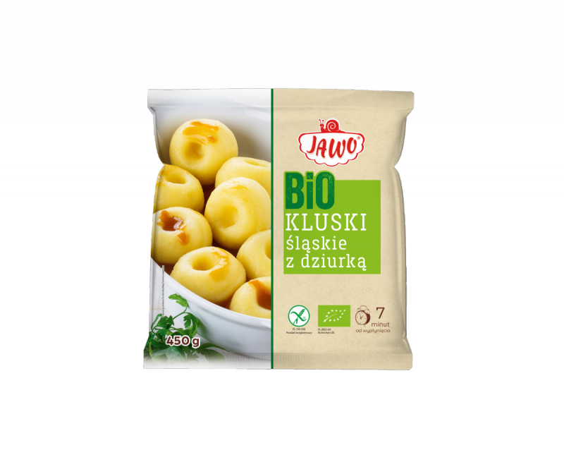 [JAWO] Kluski śląskie z dziurką BIO  450g/12
