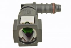 ZŁĄCZKA PRZEWODU PALIWA SZYBKOZŁĄCZKA KRÓCIEC 8MM 7.89 90° UNIWERSALNA