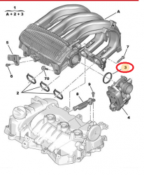 USZCZELKA PRZEPUSTNICY 1.2 VTI PureTech C1 II C3 II III C4 CACTUS C-ELYSSE