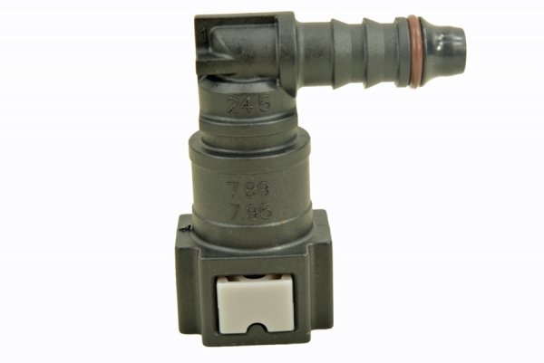 ZŁĄCZKA PRZEWODU PALIWA SZYBKOZŁĄCZKA KRÓCIEC 8MM 7.89 90° UNIWERSALNA