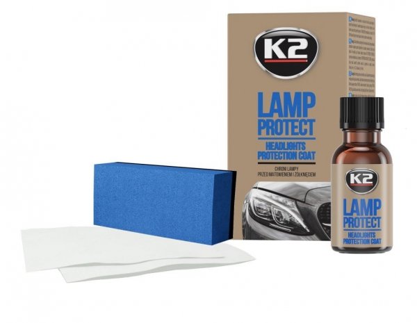 K2 LAMP PROTECT POWŁOKA OCHRONNA ZABEZPIECZENIE REFLEKTORÓW + APLIKATOR