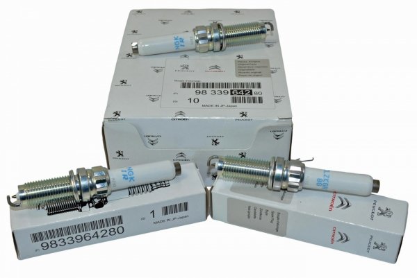 3x ŚWIECA ŚWIECE ZAPŁONOWE IRYDOWE 1.2 THP PURETECH CITROEN ILZKGR7B8G OE