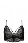 Biustonosz Soft Model Charlize B2 Black - Gorteks