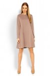 Sukienka Model 1359 Cappuccino - PeeKaBoo