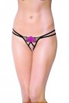 Stringi Model G-String 2448 Black - SoftLine Collection