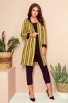 Sweter  Kardigan Model 218-2 Warkocz Honey - Numoco