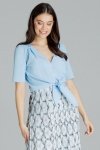 Bluzka Model L081 Blue - Lenitif