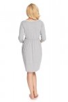 Koszulka nocna Koszula Nocna Ciążowa Model 0178 Grey - PeeKaBoo