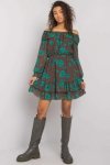 Sukienka Model DHJ-SK-15015.56P Brown - Italy Moda