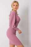 Sukienka Model RV-SK-6079.65 Dark Pink - Rue Paris