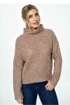 Sweter Damski Model M886 Brown - Figl