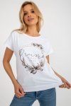 Bluzka Model RV-BZ-8918.68 White - Rue Paris